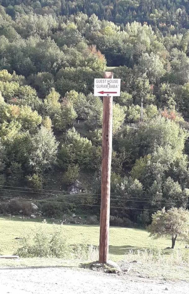 Guesthouse Guram Baba Mestia Bagian luar foto